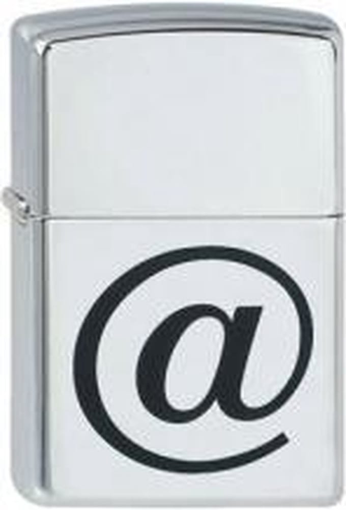 Zippo aansteker @ At