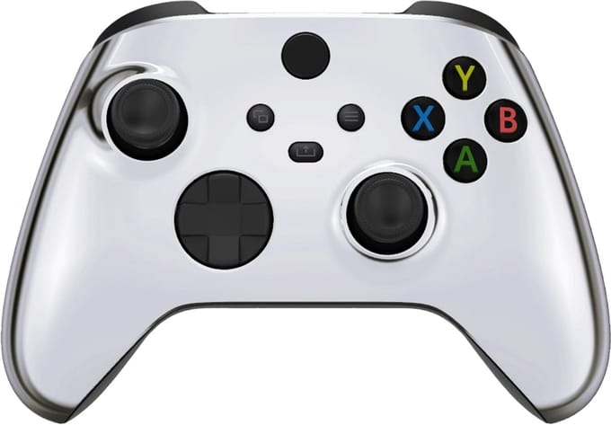 Clever Chrome Silver Controller (Xbox compatibel)