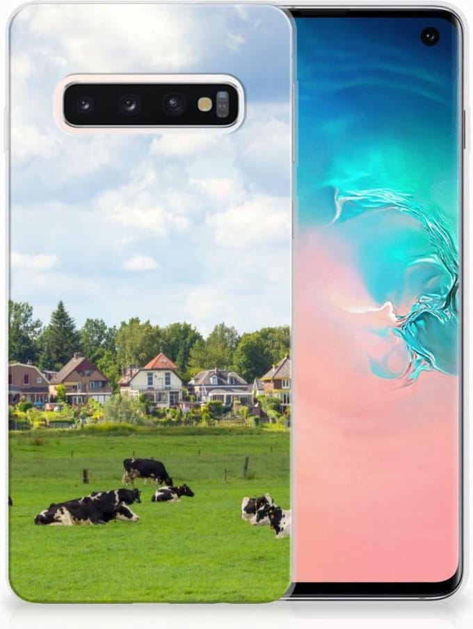 Samsung Galaxy S10 TPU Hoesje Koeien