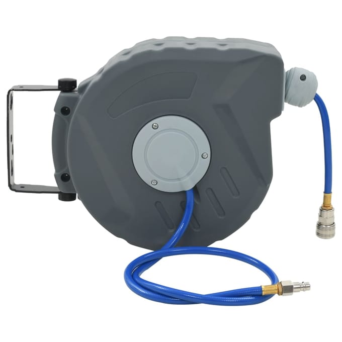vidaXL Automatische luchthaspel 3/8" 12 m