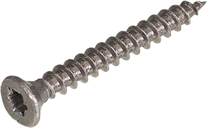 Torx 20 Spaanplaatschroeven - 4x30mm - RVS A2 - Voldraad (200 stuks)