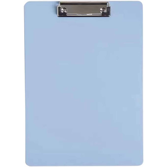 Planche à pince A4 Épaisse Multifonctionnelle Support de Documents de Bureau pour Dossiers Matériaux École Bureau Light Blue