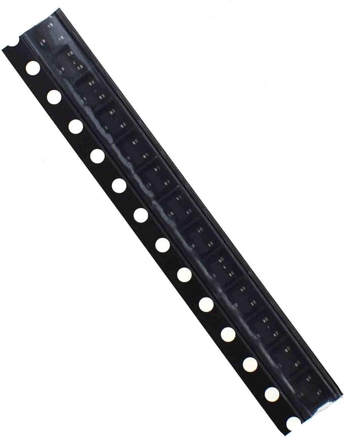 Transistor BC857B - SMD Transistor - Elektronische Projecten - SOT-23 Pakket - 100 stuks - Niet gespecificeerd