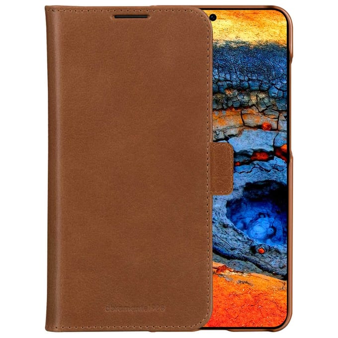 dbramante1928 Lynge Bookcase geschikt voor Samsung Galaxy A56 - Tan