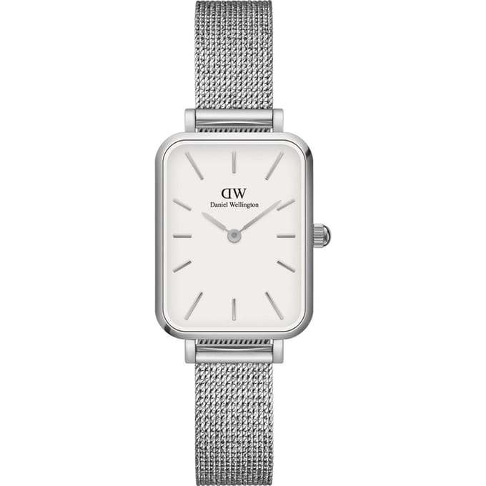 Daniel Wellington DW Watch Quadro Pressed Sterling 20x26mm Silver