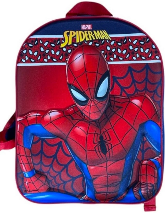 Spider-Man Never Stop Laughing Rugzak 3D - Blauw
