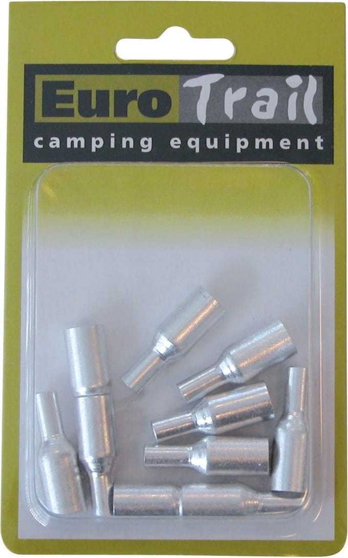 Eurotrail Fiberglass alu tip - 9.5mm - 10pcs