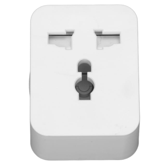 Slimme Stekker 15A PC 2.4G WiFi Bluetooth Stopcontact met Schema Timer Functie Spraak- en APP-bediening AC