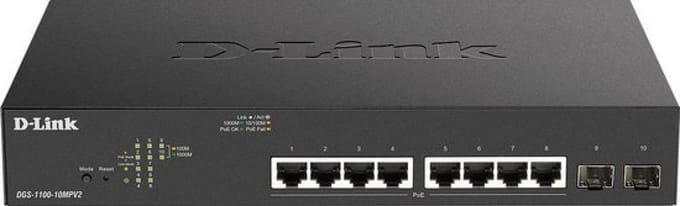 D-Link DGS 1100-10MP - v2 - switch - 1