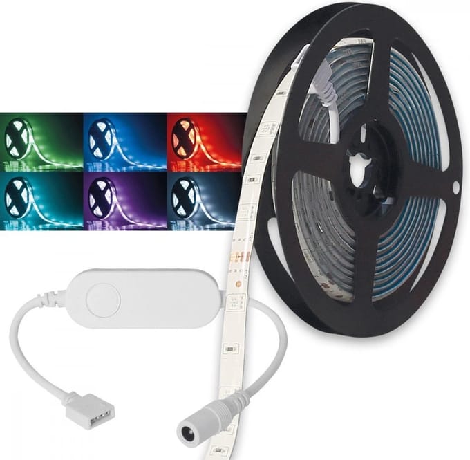 Fontastic 255496 Smart Led Strips - Wi-Fi - Dimbaar - 3 meter