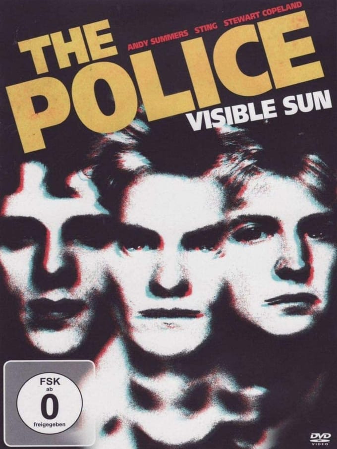 DVD POLICE - VISIBLE SUN - POLICE,THE US Rock Gebruikt white