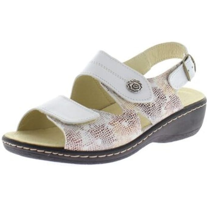 Sandalen met sleehak Longo -