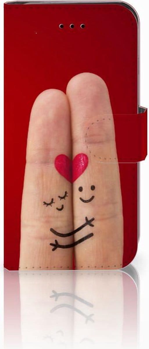 iPhone 7 | 8 | SE (2020) | SE (2022) Wallet Case met Pasjes Liefde - Origineel Romantisch Cadeau