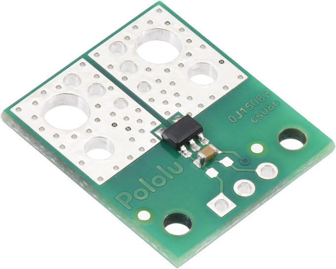 Pololu 5444 – ACS37041KLHBLT‑010B3 Current Sensor Compact Carrier (±10 A, 3.3 V)