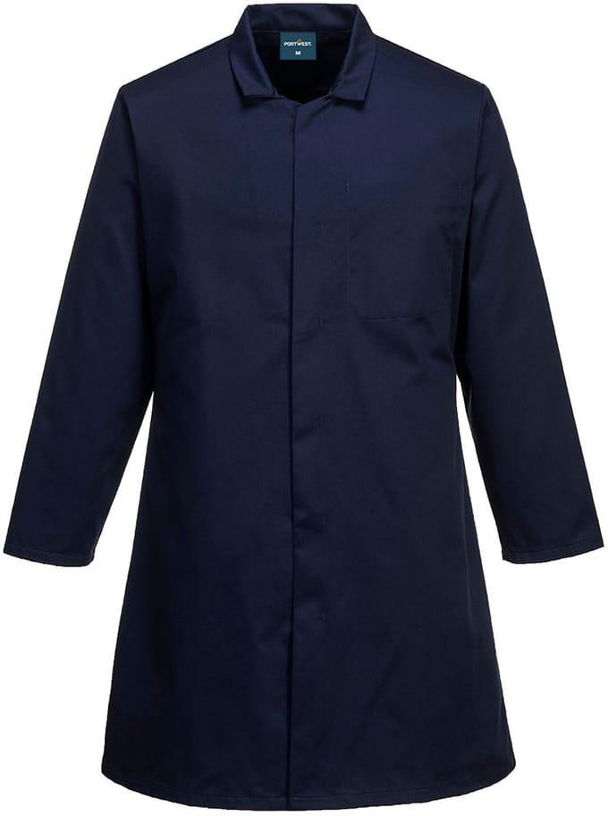 Stofjas Donker Blauw Maat L