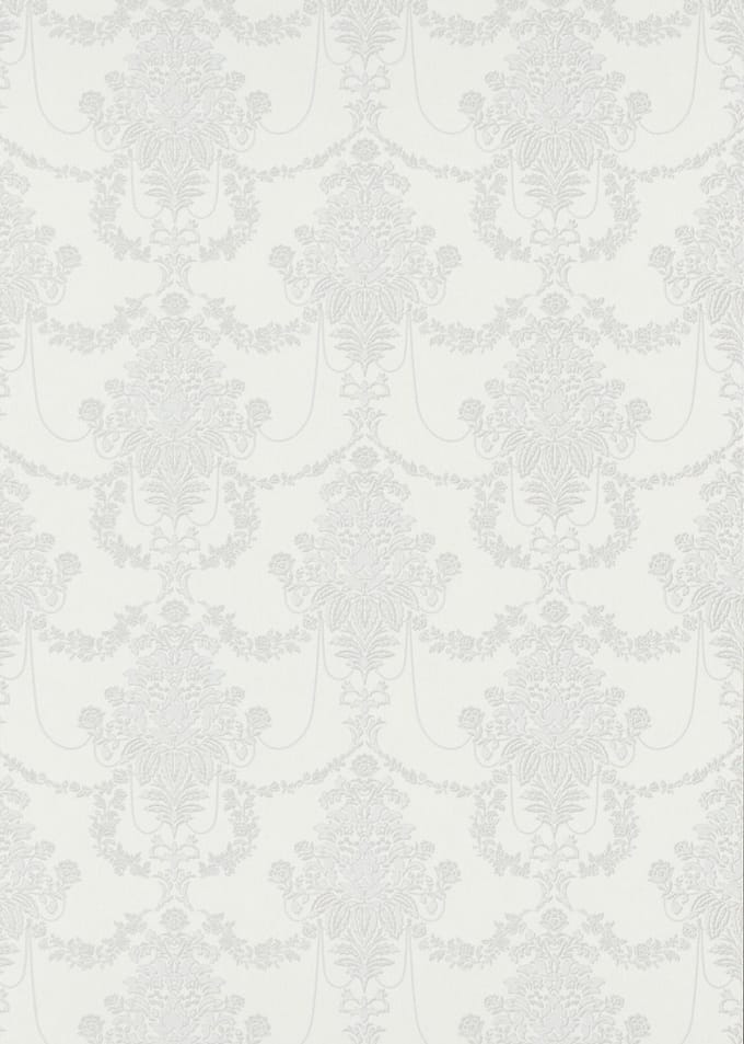 Erismann Vinylbehang 10287-31 - Versailles - Klassiek Grijs - 53cm x 10.05m