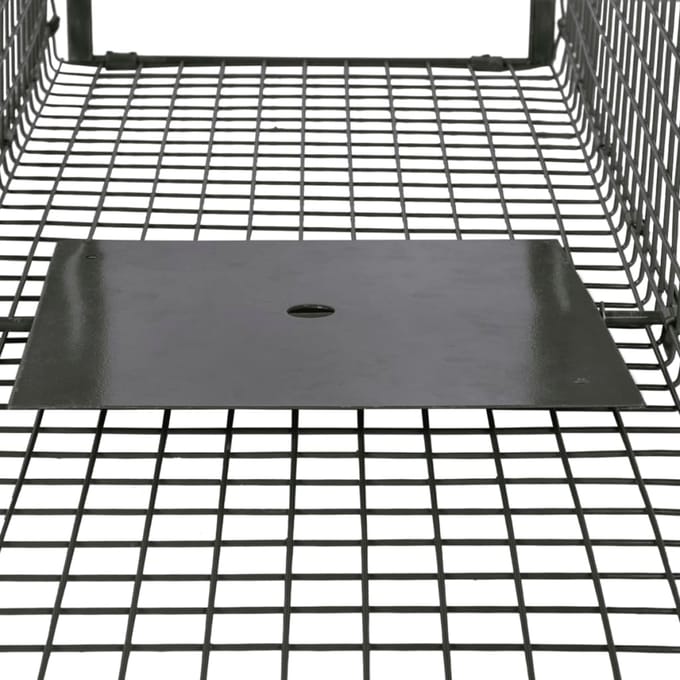 vidaXL - Dierenval - met - 2 - deuren
