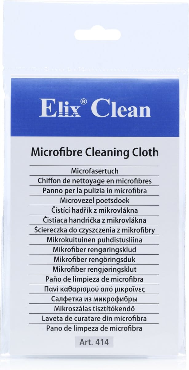 Elix microvezeldoek - 15x18cm - wit - EL-414001