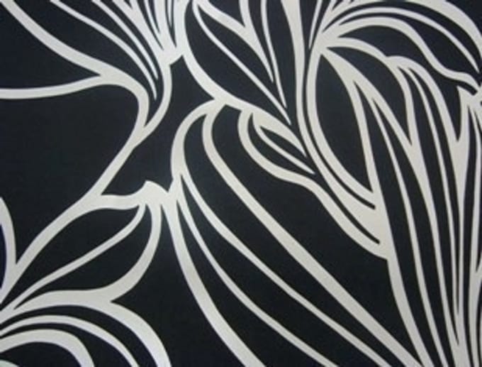 Zwart wit stijlvol modern behang 52033