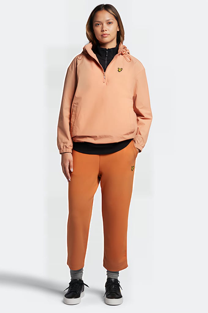 Lyle & Scott Overhead Anorak W795 Dusty Peach Taglia: 8 | Giacche Outlet | Donna | Arancia