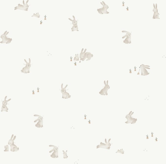 Little Dutch Vliesbehang Baby Bunny