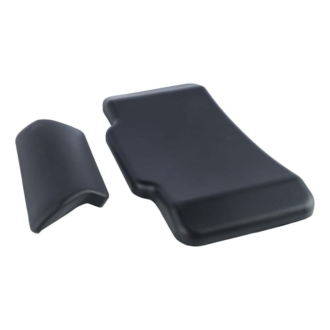Motor Bagagebox Rugkussen PU Leer 3cm Dikte Topkoffer Passagier Rugleuning Steun black