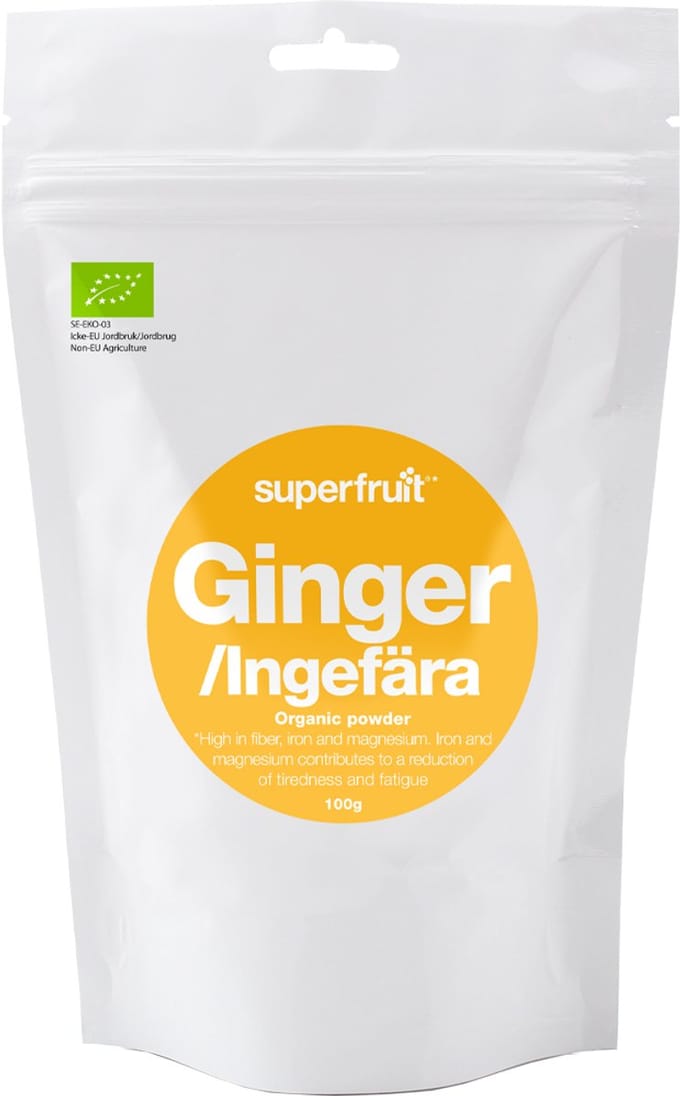 Superfruit - Biologisch Gember/Ingefära Poeder (100g)
