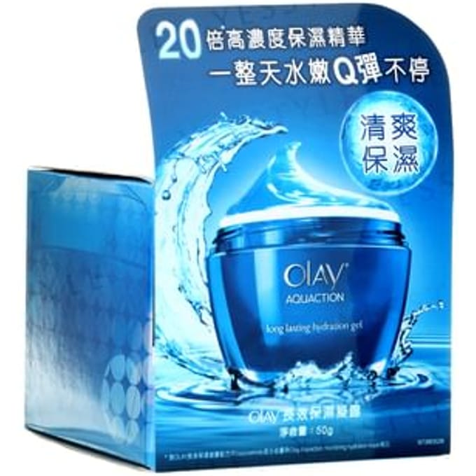Olay - Aquaction Long Lasting Hydration Gel 50g