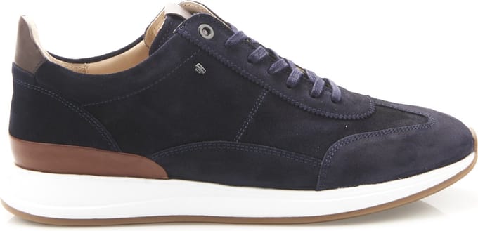 Van Bommel Sbm-10015 Lage sneakers - Heren - Blauw - Maat 42+