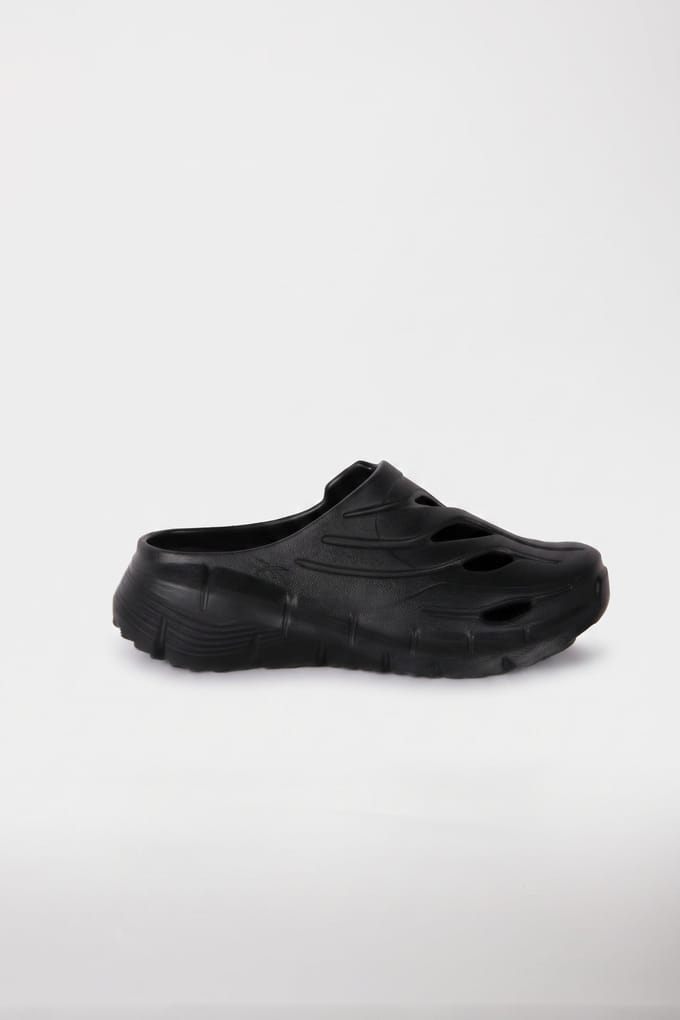 Reebok Unisex Zig Clog Black/black/black Größe: 43 | Flip-Flops Outlet | Unisex | Schwarz