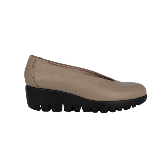 Wonders Fly - dames instapper - Taupe - maat 41 (EU) 8 (UK)