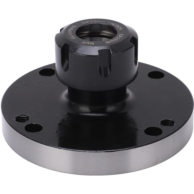 Spantang Koolstofstaal 100mm Diameter Boorkop Draaibankonderdeel voor CNC Freesmachine ER25