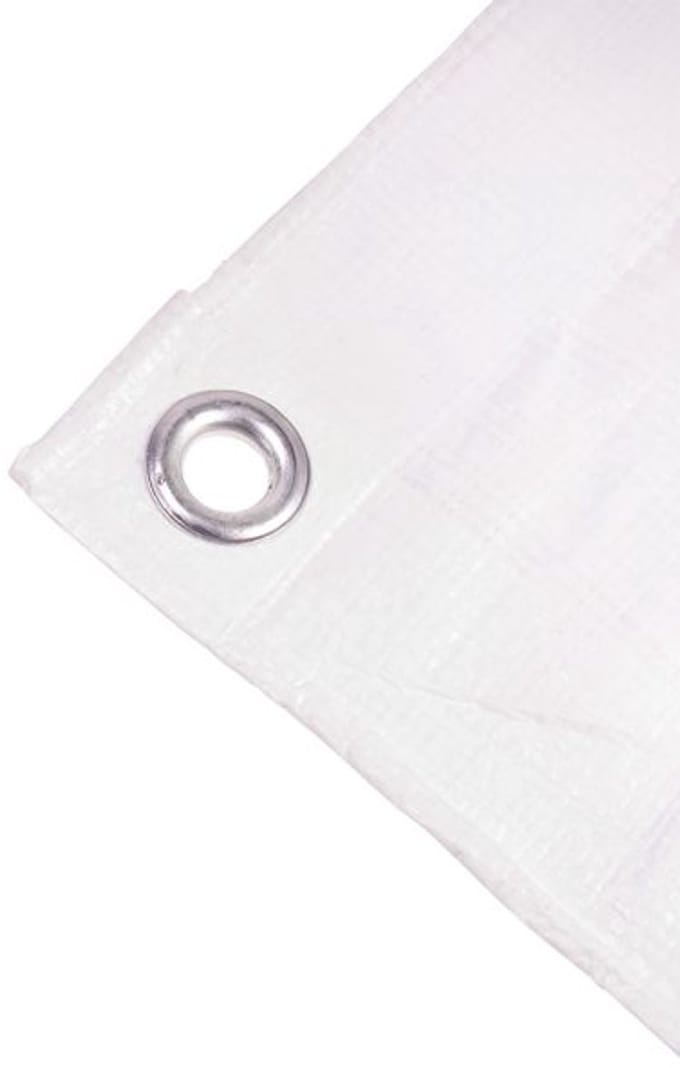 KingSize | Dekzeil afdekzeil 150 grams 2x3M - Wit