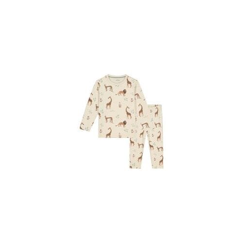 Prénatal peuter pyjama Savanne Dark Ecru 92 unisex
