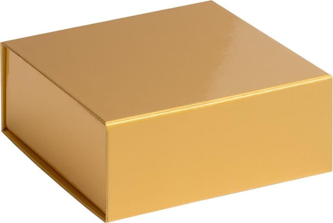 Cadeaudoos GOUD, 14x14,5x5,7cm (5 stuks)