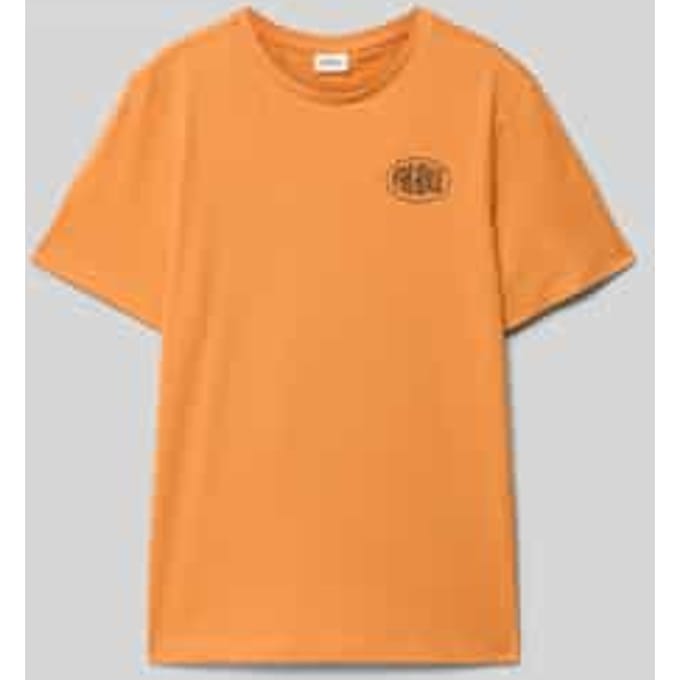 Regular fit T-shirt van puur katoen