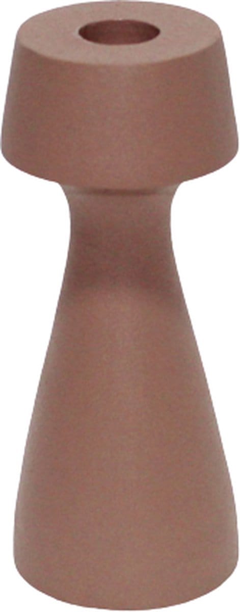 Kandelaar - Branded by - kandelaar Marle nude - 16 cm hoog