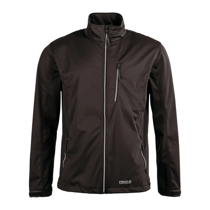Pro-x Elements Outdoorjas Dario Heren Polyester Antraciet Mt S