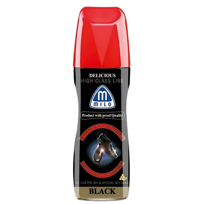 Cirage liquide noir mat Milo 75ML