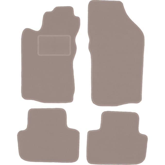 Beige veloursmatten voor: Alfa Romeo GT coupé (2003-2010)
