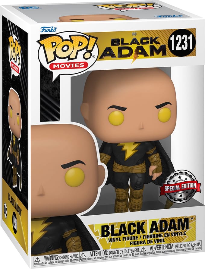 Funko Black Adam - POP! Movies Flying Special Edition 9 cm Verzamelfiguur - Multicolours