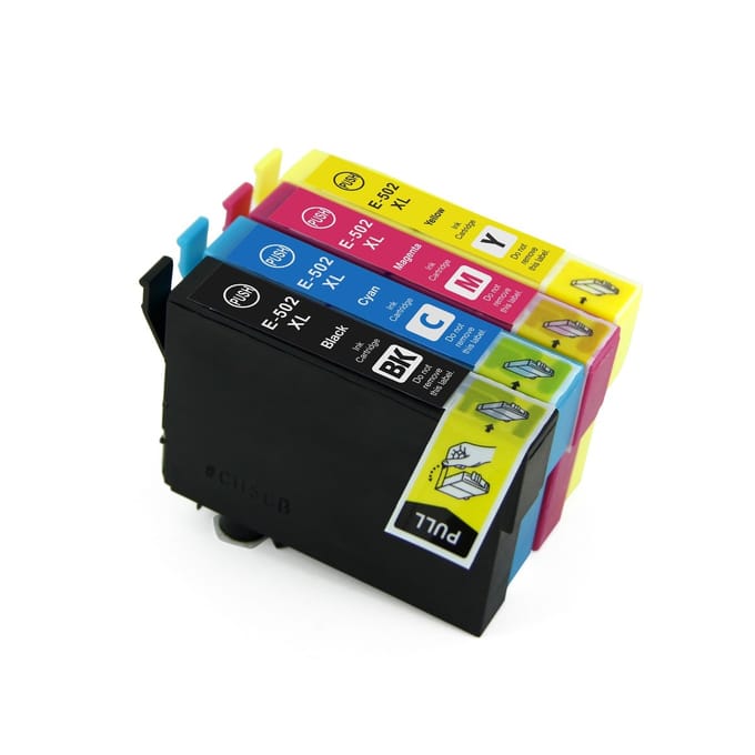 SecondLife - Multipack Epson 502 XL BK  C  M & Y