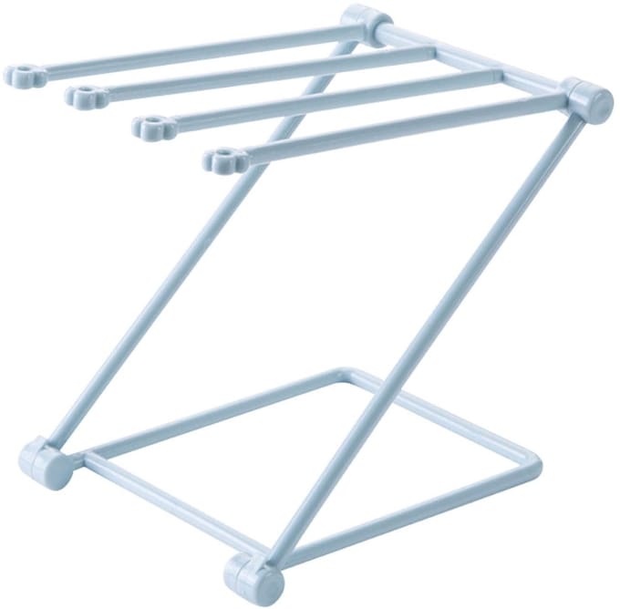 Dailygoods- Vaatdoekhouder Opvouwbaar - 4 Armen Display