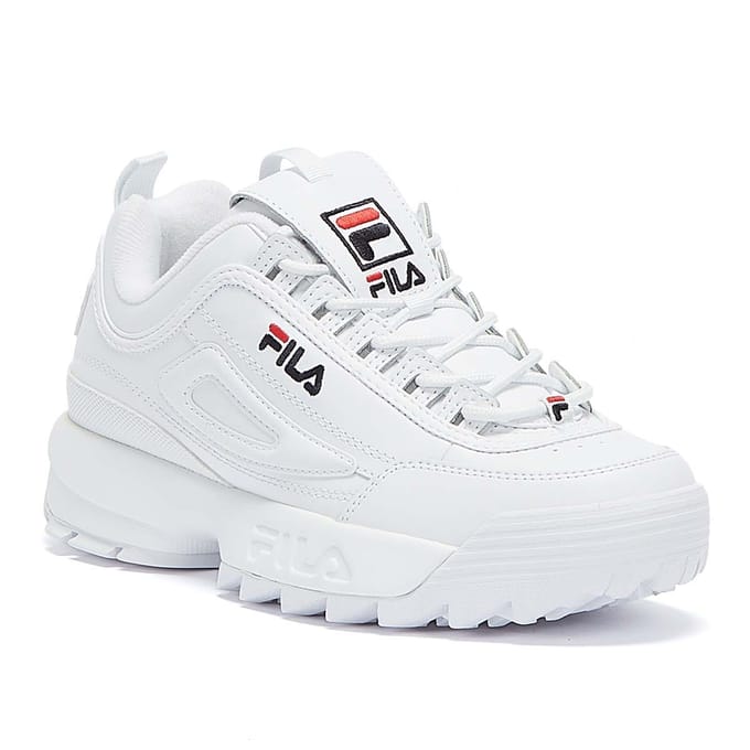Shop Voor Fila Disruptor Ii Witte Premium Unisex Trainers