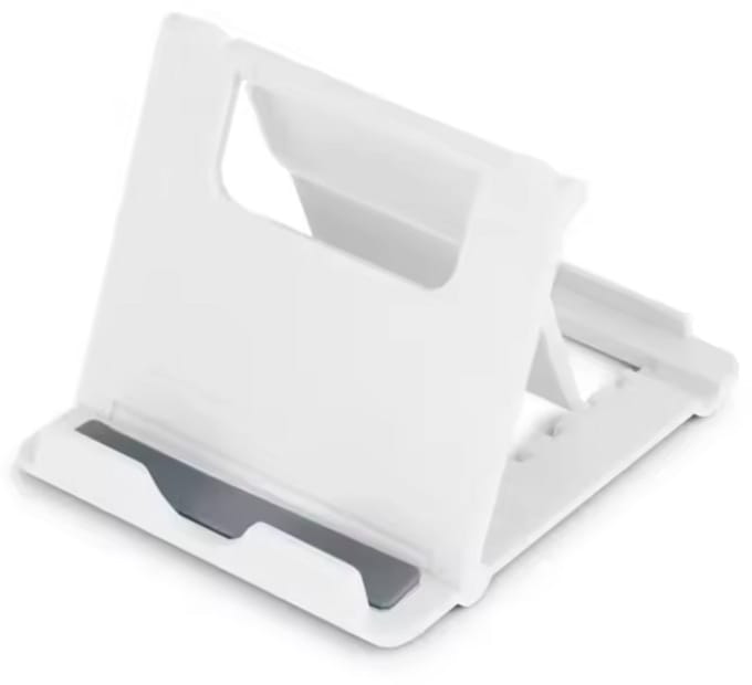 ProductGoods Verstelbare Telefoonhouder – Wit – Universele Desktop Stand voor iPhone, iPad & Android