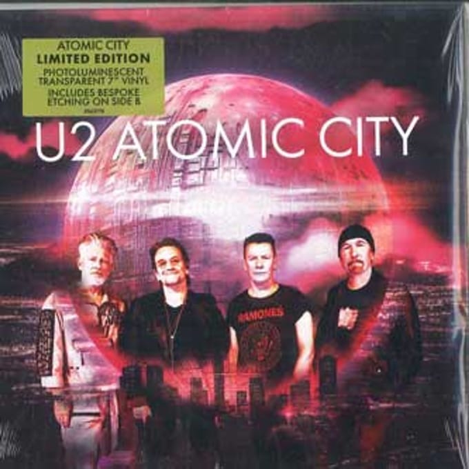 U2 - Atomic City (7" Vinyl Single) (Coloured Vinyl)