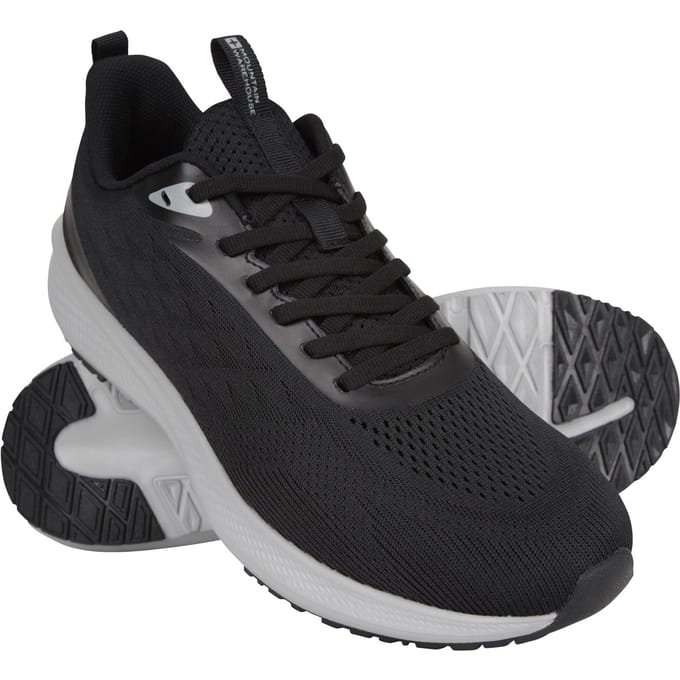 Mountain Warehouse Heren Nimble Lichtgewicht Actieve Trainers (Zwart)