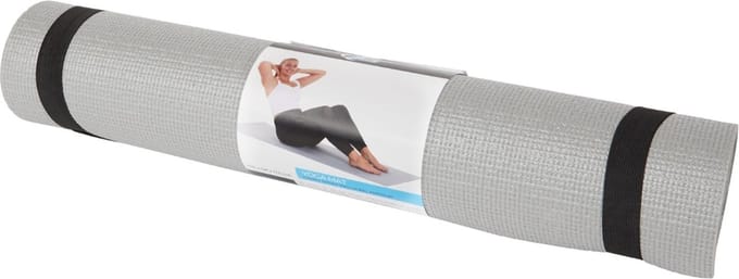 Q4Life yogamat 58 x 170 cm Grijs