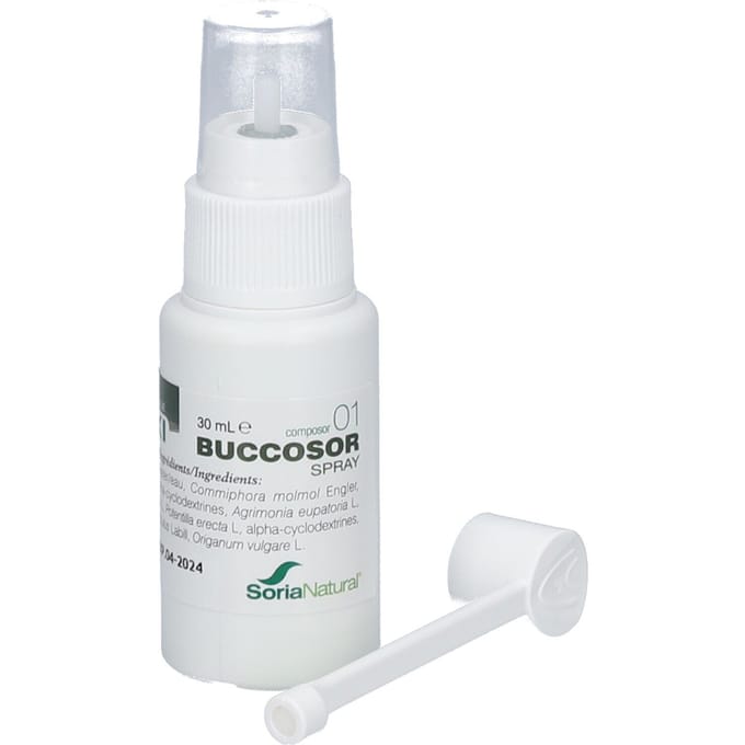 Soria Composor 1 Buccosor Xxi Keelspray 30 Ml