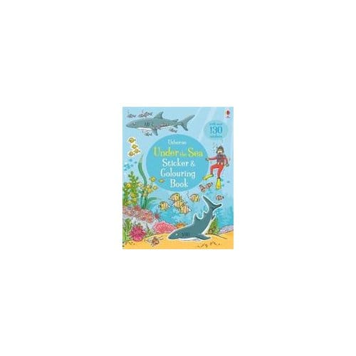 Under The Sea Sticker And Colouring Book - Jessica Greenwell